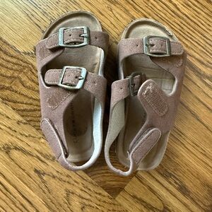 Lucky Brand Toddler Sandals Brown Buckle Comfort Size size 9